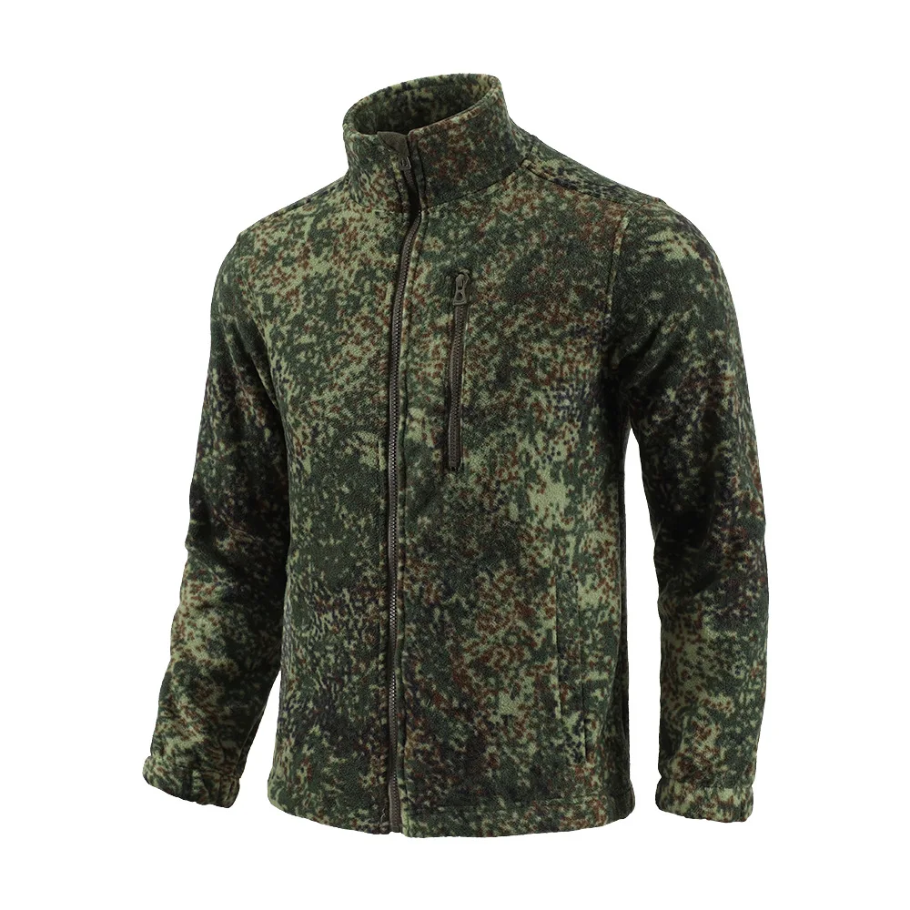 Chaqueta táctica polar de camuflaje para exteriores de lana doble cara cálida - imagen 5
