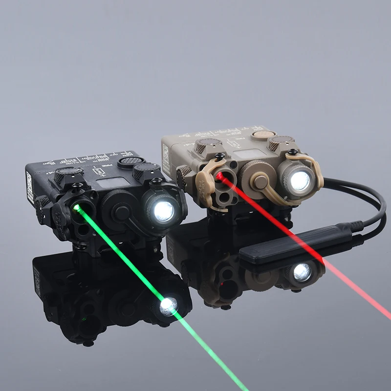 WADSN-DBAL A2 táctico, láser rojo, verde, azul, indicador de punto, Airsoft, versión simplificada, vista, Rifle de caza, linterna de puntería - imagen 3