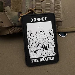 Parche morale THE LECTOR – PVC táctico para Equipamiento Airsoft