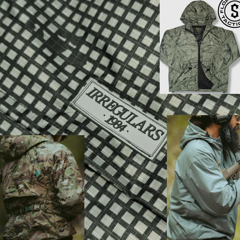 Táctico al aire libre Gen.III cortavientos impermeable DNC arena noche camuflaje esquema*/AOR1/AOR2/MCAP/GST