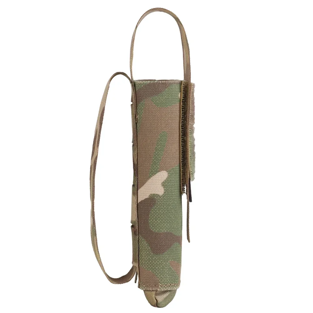 Bolsa médica táctica para torniquete de gato, chaleco de caza al aire libre, cinturón Molle, linterna de almacenamiento, funda para pistola, Kit de patrulla de caballero - imagen 4