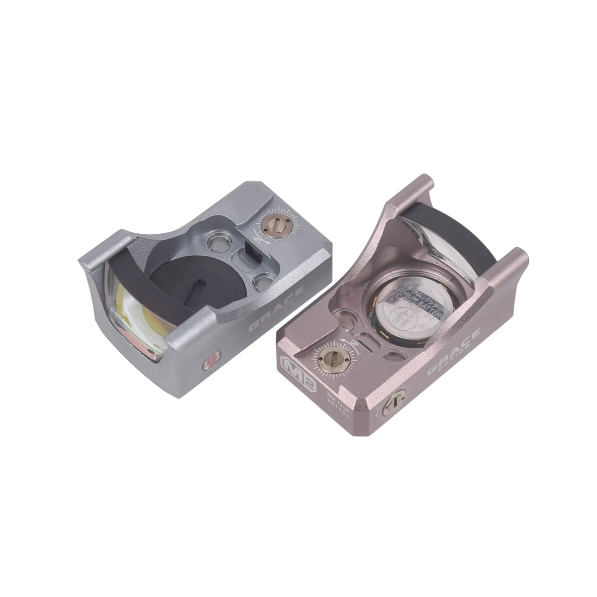 Mira réflex táctica M2 con detección de luz, punto rojo, punto verde, riel de 20mm, Compatible con equipo de tiro de caza G17 19 - imagen 3