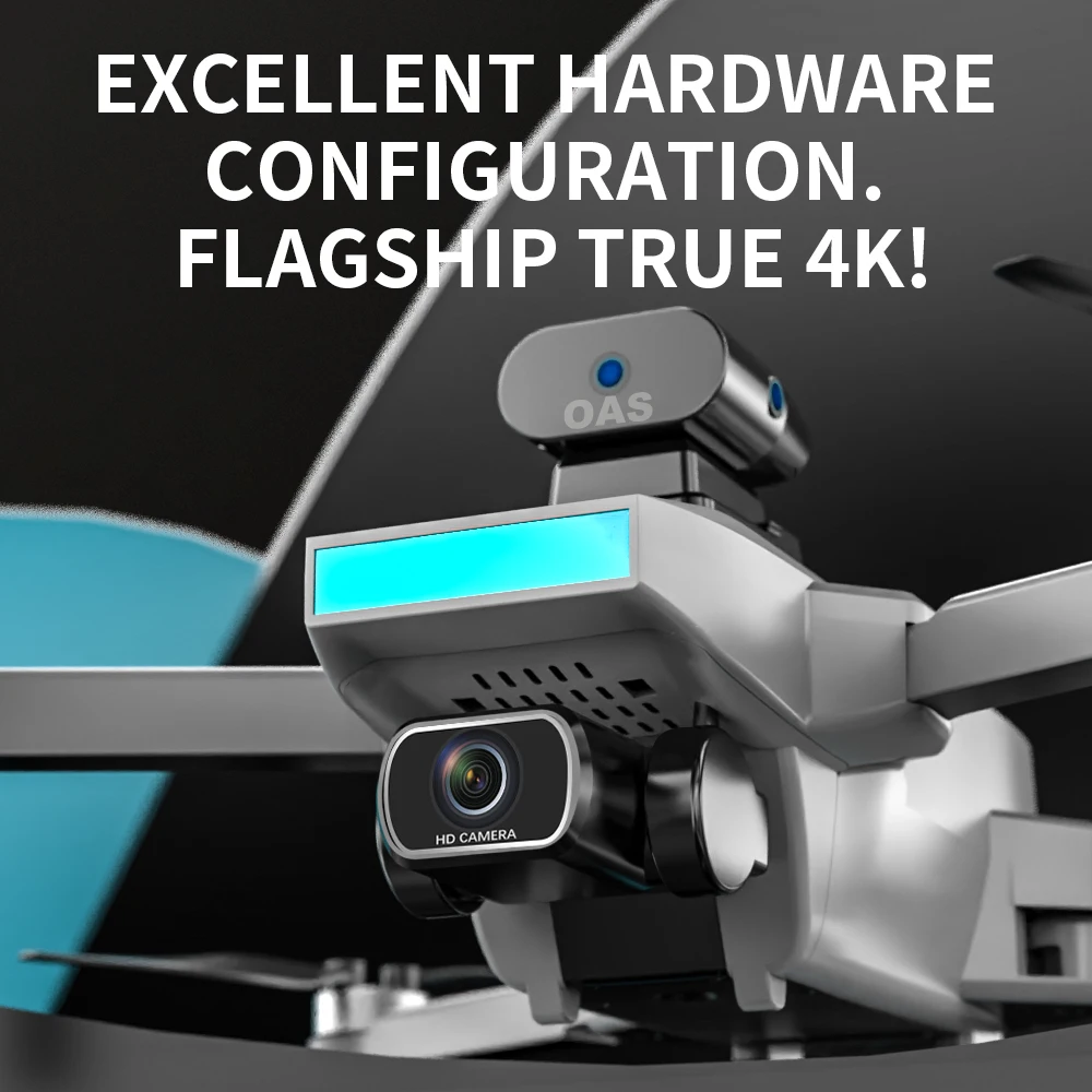 Helicóptero plegable SG107S con cámara Dual 4K HD, Dron con Motor sin escobillas, infrarrojo, cuatro lados, evitación de obstáculos, nuevo - imagen 3