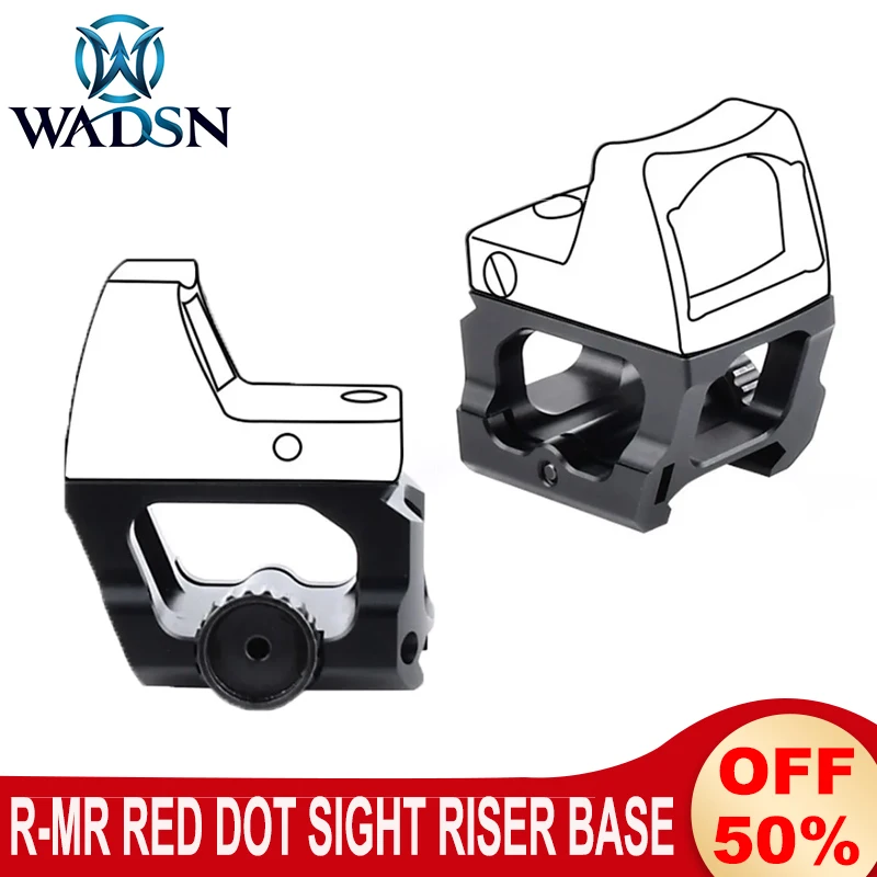 Wadsn LEAP 04 Base Elevadora para Mira Red Dot – Riel Picatinny