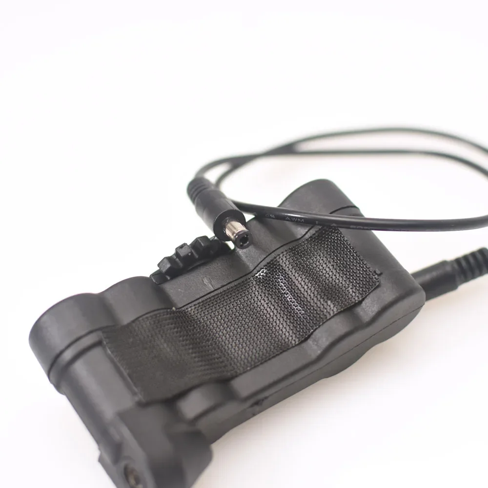 Caja de batería táctica Fma GPNVG 18, modelo simulado BK/DE para casco, gafas de visión nocturna con cables de funciones - imagen 4