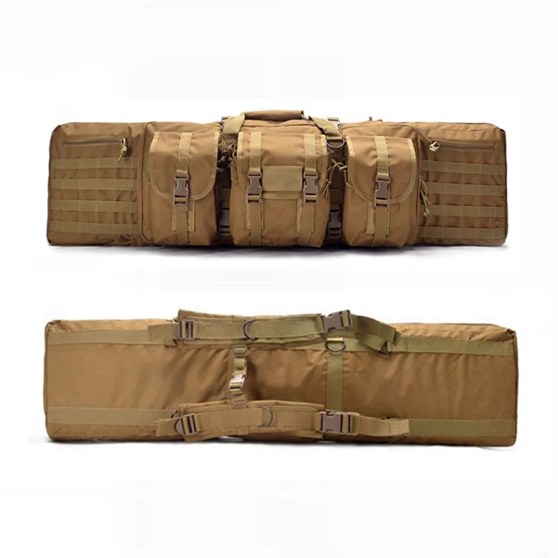 Equipo de caza táctico militar de 93cm/118cm/142cm, balas de colores para pistola de aire, juego protector de pistola de aire de francotirador, bolsa para pistola de juego de guerra - imagen 3