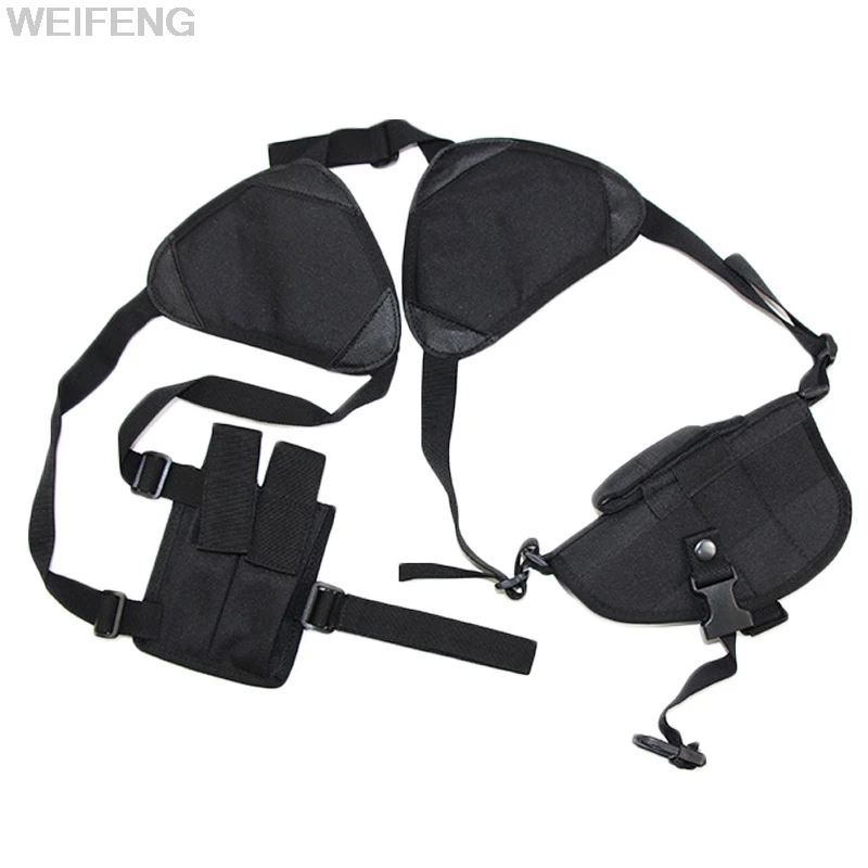 Funda de hombro de transporte oculto, funda de pistola ajustable para axila y axila, compatible con GL 17/18/19/22/43 G2C Beretta M9 PX4 P226 - imagen 4