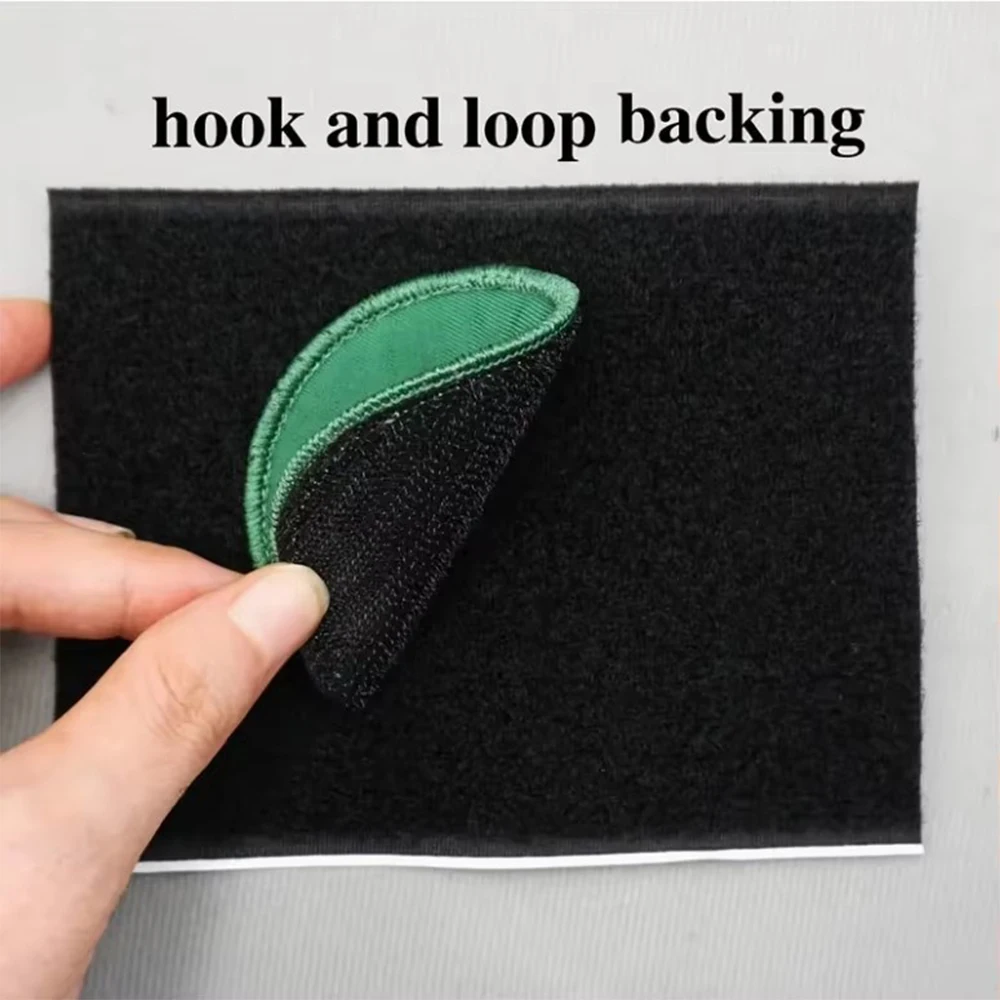 parches velcro mochila tácticos de bordados Parches de Velcros de moral bordada de tigre Premium, apliques de velcro para mochilas Molle, chaquetas, Jeans, bolsos, manualidades DIY - imagen 3