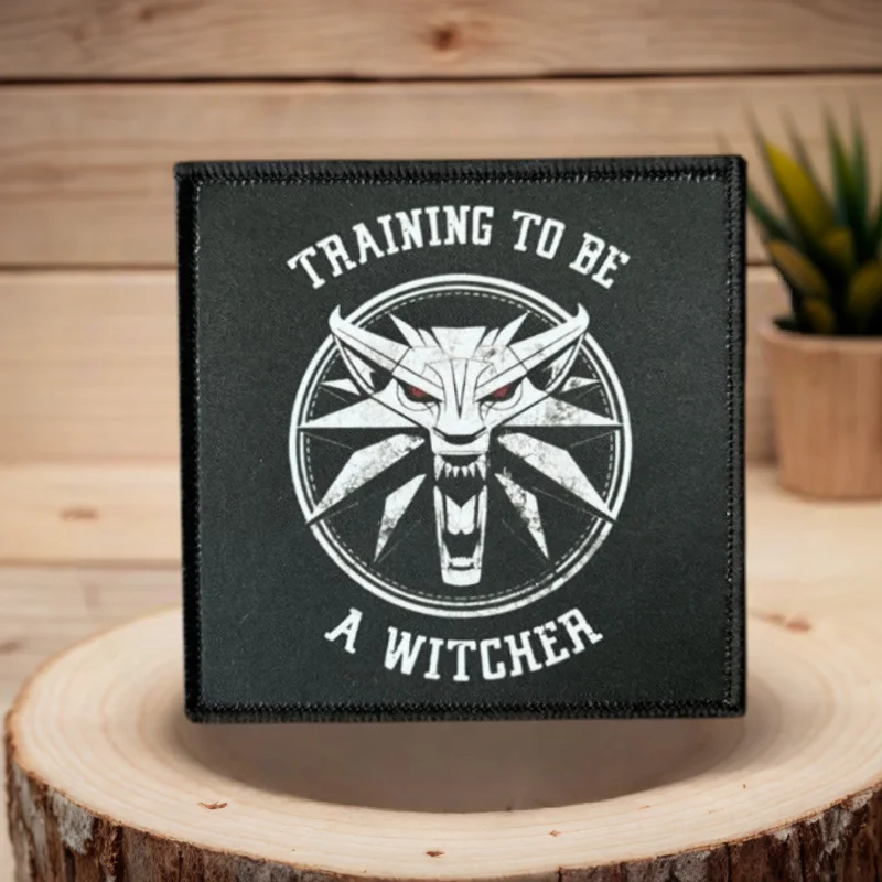 Parche con estampado de lobo para aclarar ser un jugador, chaleco táctico, insignia de moral con gancho y bucle, pegatinas para mochila, parches para brazalete para ropa - imagen 4