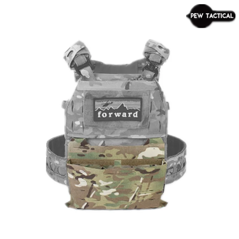 PEW TACTICAL FERRO STYLE Canguro solapa frontal MOLLE AIRSOFT FCPC V5 equipo de caza bolsa táctica FP06 - imagen 2