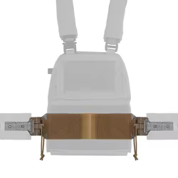 Kit hebillas liberación rápida recambio porta placas FCPC V5