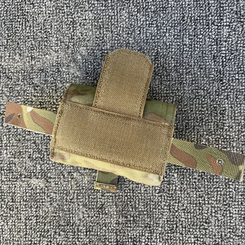 Bolsa de batería para casco táctico, funda de batería para casco rápido Airsoft, accesorios para bolsa de equilibrio de contrapeso Multicam - imagen 5