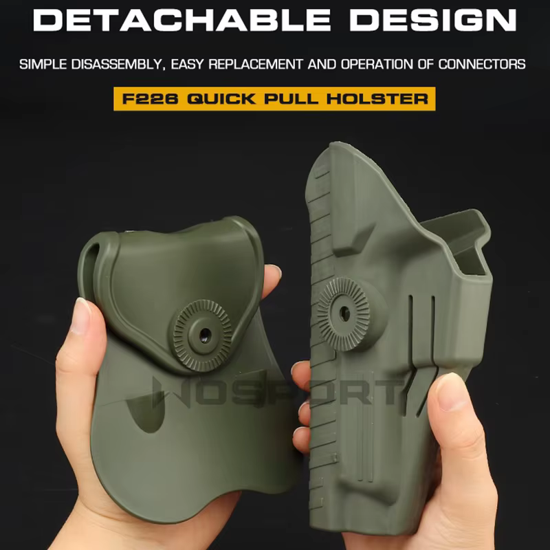 Funda táctica extracción rápida Sig Sauer P220-P229 para cinturón - imagen 2