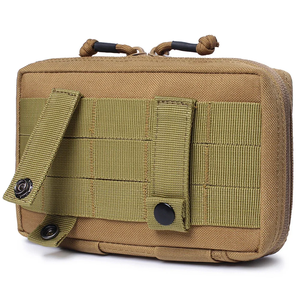 Bolsa táctica Molle con corte láser 1000D, bolsa multiusos de nailon EDC, bolsas para mochila, cinturón, chaleco, organizador de suministros médicos - imagen 4