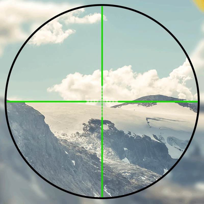 VOMZ-mira telescópica para Rifle Picatinny, mira óptica iluminada en rojo y verde, 3-9X26, 11/20mm - imagen 3