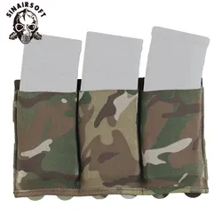 Funda táctica elástica ligera Molle para cargadores de rifle