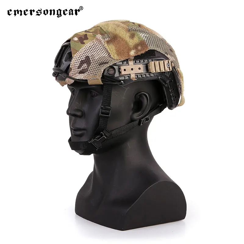 Emersongear-casco táctico rápido, conjunto de montaje de plástico, soporte de riel de fijación para casco, tiro, Airsoft, senderismo, caza, combate EM5669 - imagen 3