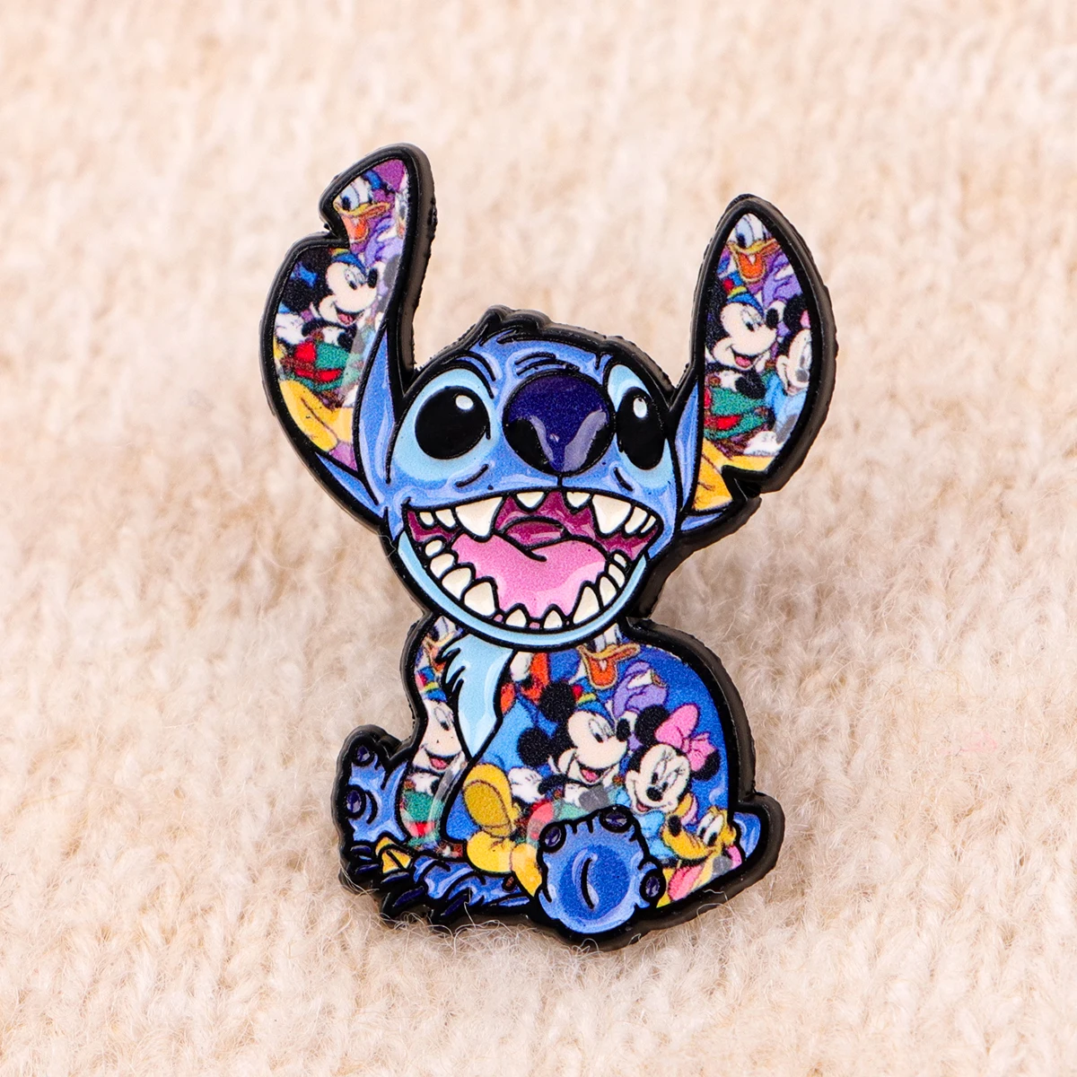 Alfileres esmaltados de alienígena, broche de dibujos animados, Pin de solapa de Metal, insignia, accesorios para mochila, joyería, regalos para mejores amigos, 2 uds. - imagen 2