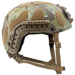Casco balístico táctico CS Game, casco de corte alto rápido, casco de protección de seguridad para entrenamiento de tiro de Paintball Airsoft grueso