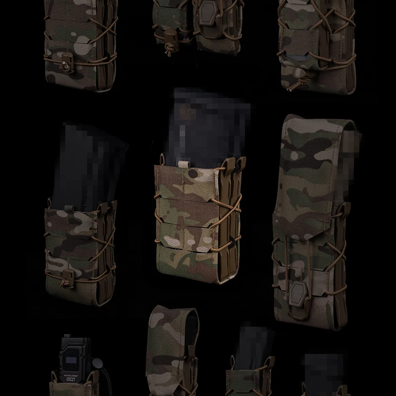 Funda magnética doble Tiger V2 para cargadores 5.56 7.62 MOLLE - imagen 3