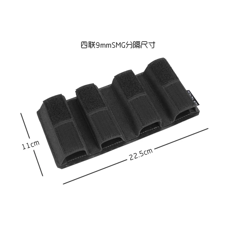 Accesorios para chaleco táctico, separador de placa elastomérica SS Universal MK4 MK5, bolsa cuádruple doble/Triple 556/762 - imagen 4