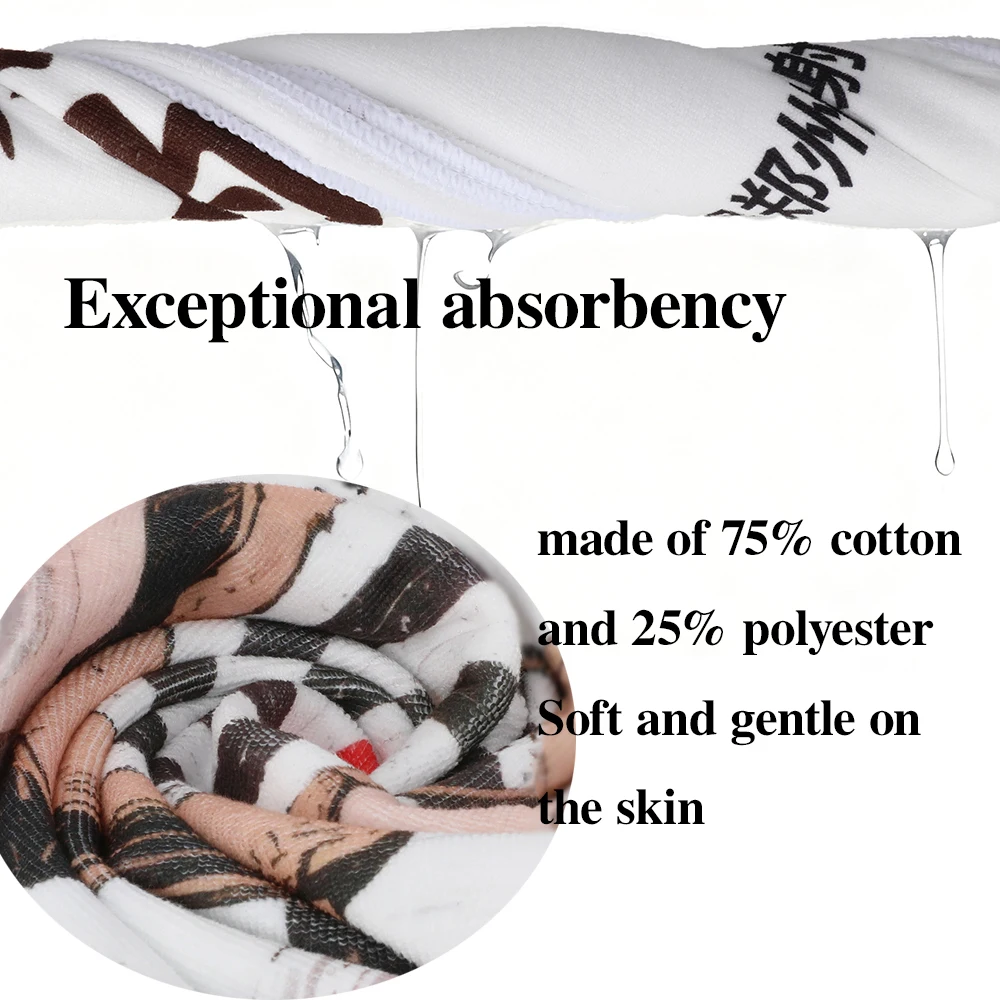 Toalla de viaje para objetivo, microfibra suave, secado rápido, ligera, portátil, durabilidad, tiro con arco, caza, Camping - imagen 3