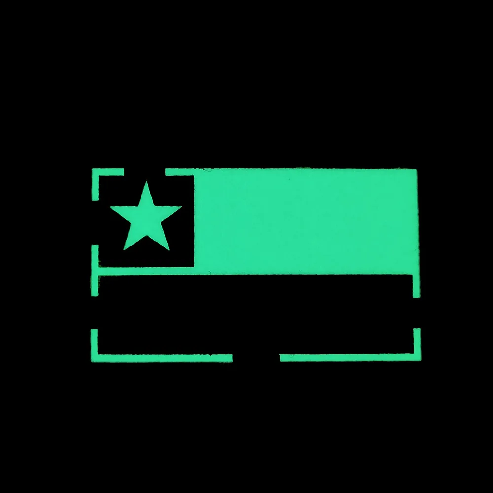 Parches reflectantes infrarrojos de América Perú Cuba Chile Venezuela Brasil Canadá México Bandera cortada con láser Parches militares mágicos - imagen 4