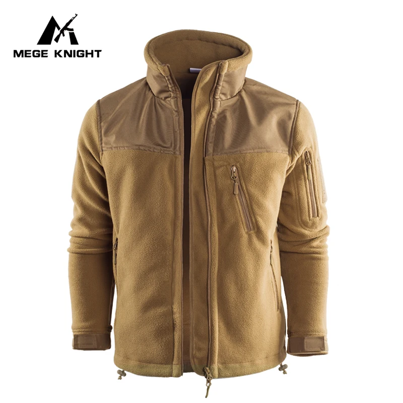 Chaqueta táctica militar de lana para hombre, abrigo térmico cálido de camuflaje, ropa de trabajo, prendas de vestir de Safari, Invierno - imagen 5