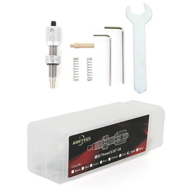 Cojín de apoyo de flecha recurvo para tiro con arco, émbolo de aleación de aluminio, tiro al aire libre, accesorios para objetivo de caza, mano izquierda y derecha - imagen 5