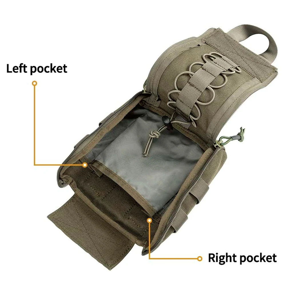Excelentes bolsas tácticas de primeros auxilios ELITE SPANKER, bolsa Molle de liberación rápida, bolsa EDC, bolsa de caza al aire libre, bolsillo - imagen 3