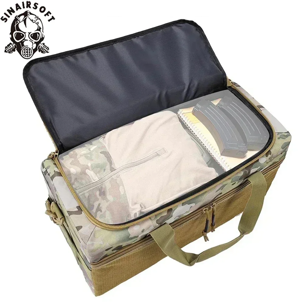 Mochila táctica plegable de gran capacidad para un solo hombro, equipo de caza, entrenamiento, deportes, bolso de viaje, bolso de hombro móvil - imagen 2