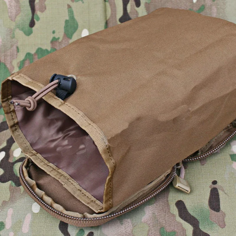 Emersongear Bolsa magnética de desechos invisibles Reciclaje Cuerpo de Marines Bolsa para revistas con cordón público - imagen 2