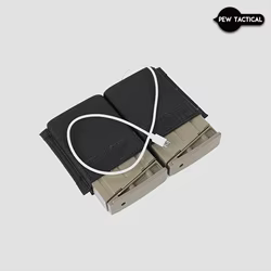 PEW TACTICAL bolsa táctica doble cargadores 7,62mm – Inserto elástico MK3 MK4