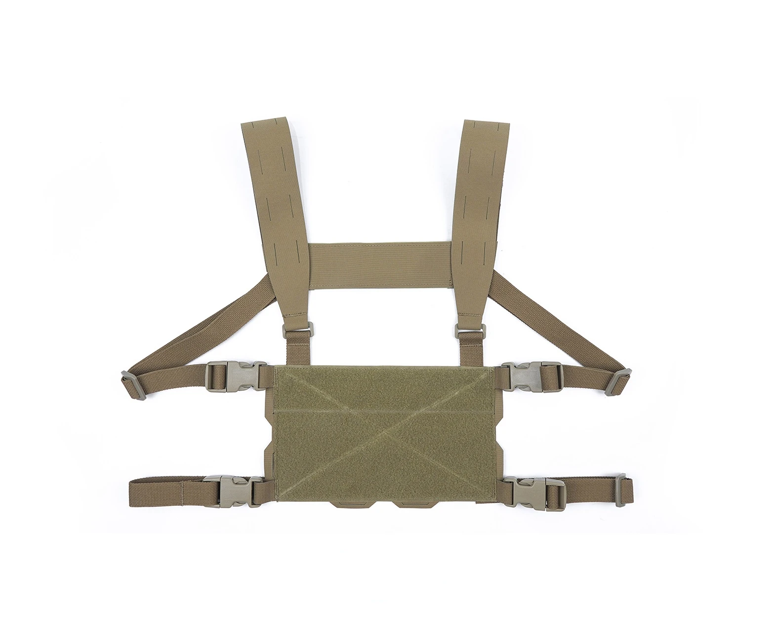 Plataforma de pecho táctica Airsoft, equipo de caza, accesorio de Concepto Ferro, portador de placa ligero Molle para acampar al aire libre - imagen 2