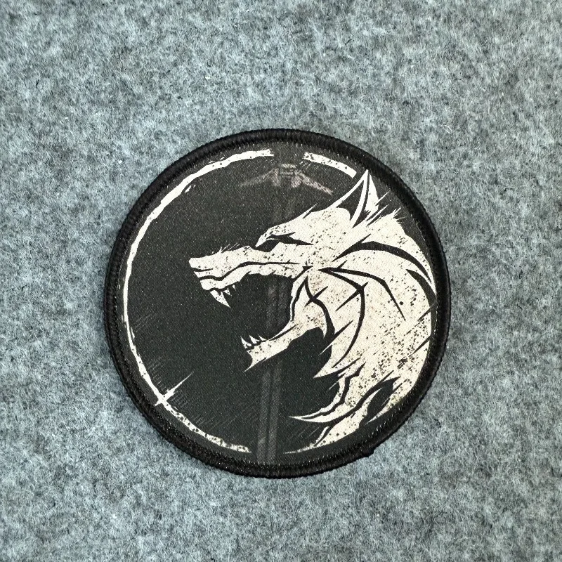 Parche táctico para gato, mantiene tu distancia, brazalete con gancho y bucle, insignia de moral militar, parche táctico para ropa, mochila - imagen 3