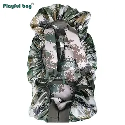 Cubierta impermeable para mochila 75L – Camuflaje woodland