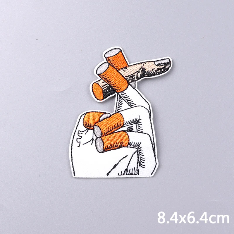 Smokes Parche bordado calavera táctica – Termoadhesivo - imagen 5