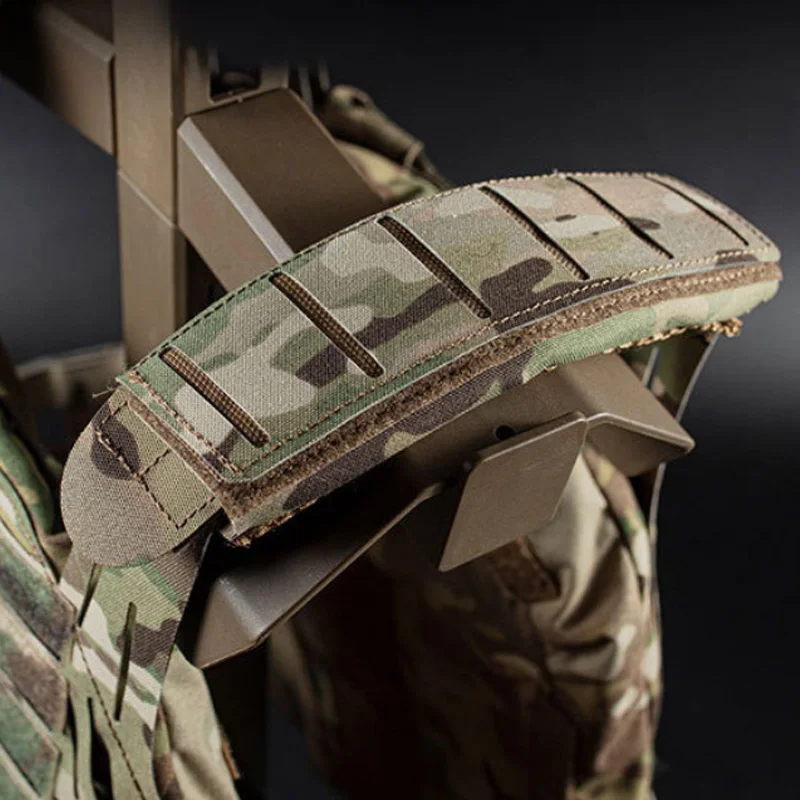 Portador de placa táctica MOLLE, chaleco de caza con Triple frontal, bolsa de revista 5,56, protección para Paintball Airsoft, chaleco táctico - imagen 5