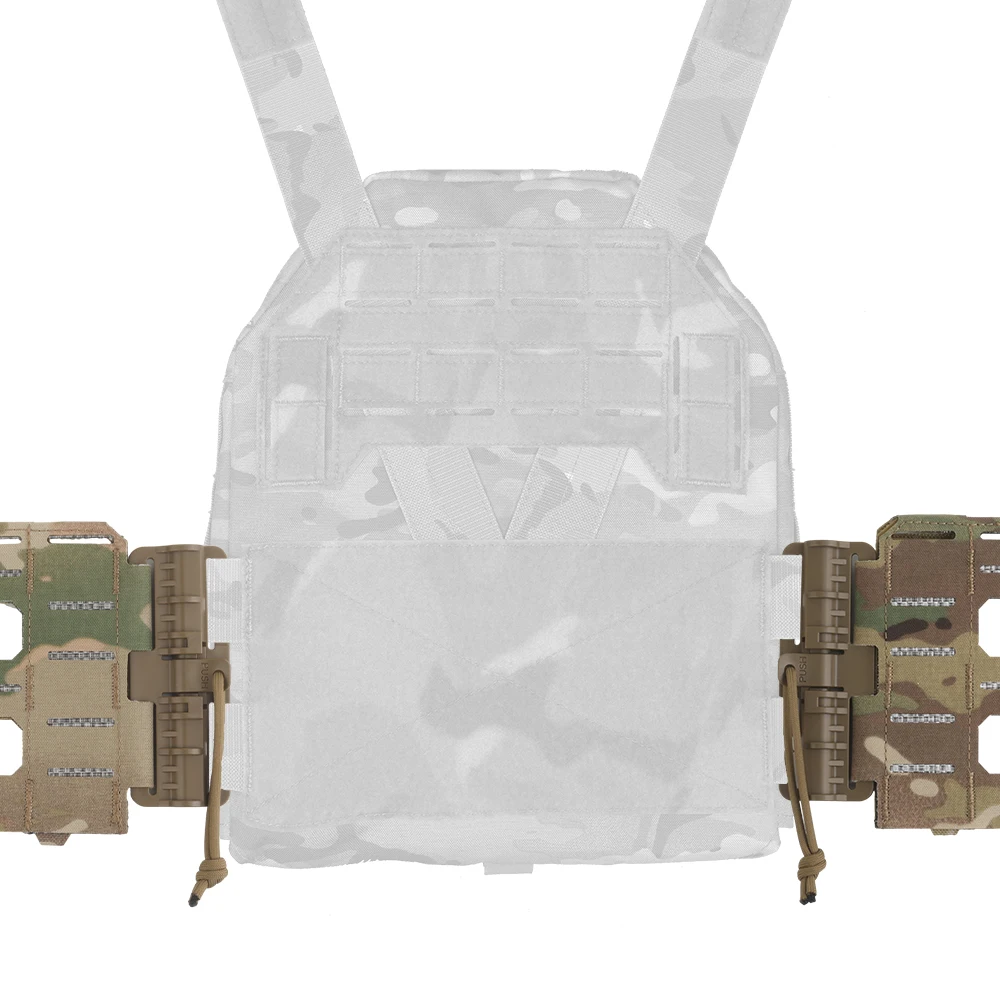 Faja portadora de placa táctica serie K, chaleco MOLLE, adaptador de faja resistente sin deformación, equipo de caza Airsoft - imagen 3