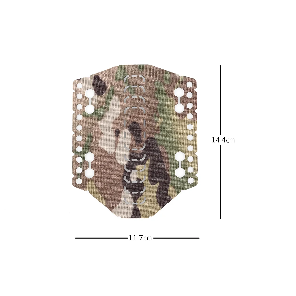 Cubierta protectora, accesorios tácticos de caza, tela decorativa de envoltura ajustable de madera sin rieles - imagen 2