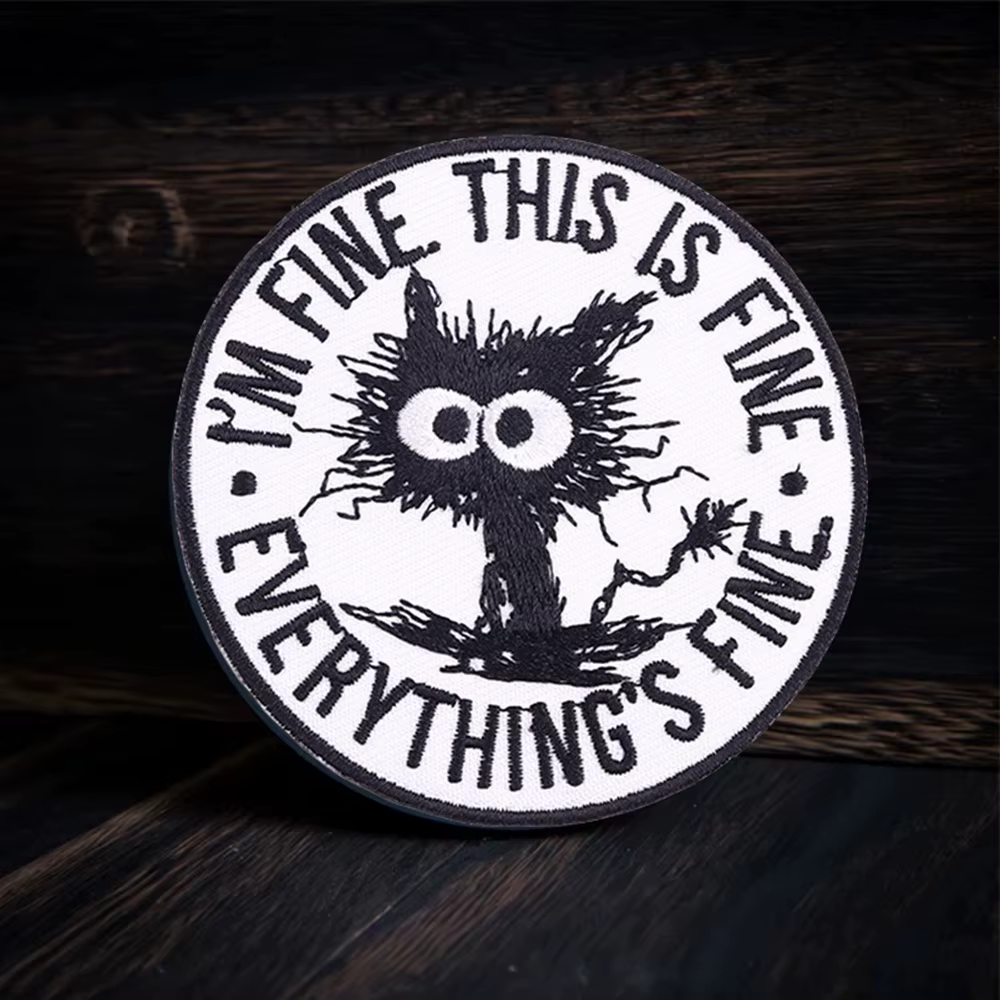 Parche insignia bordada para personalizar con estilo táctico-moral