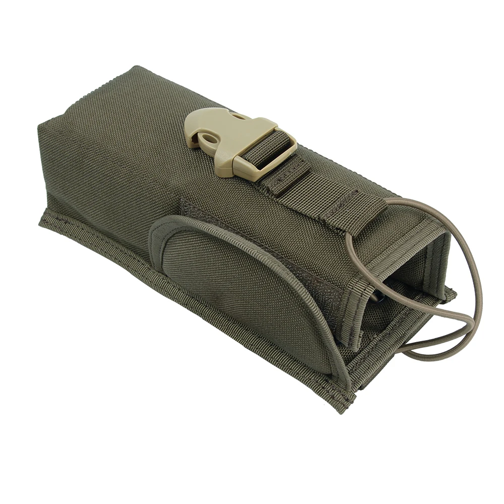 Bolsa táctica Molle para walkie-talkie PRC148/152, riñonera de bolsillo, funda de transporte para interfono portátil - imagen 4