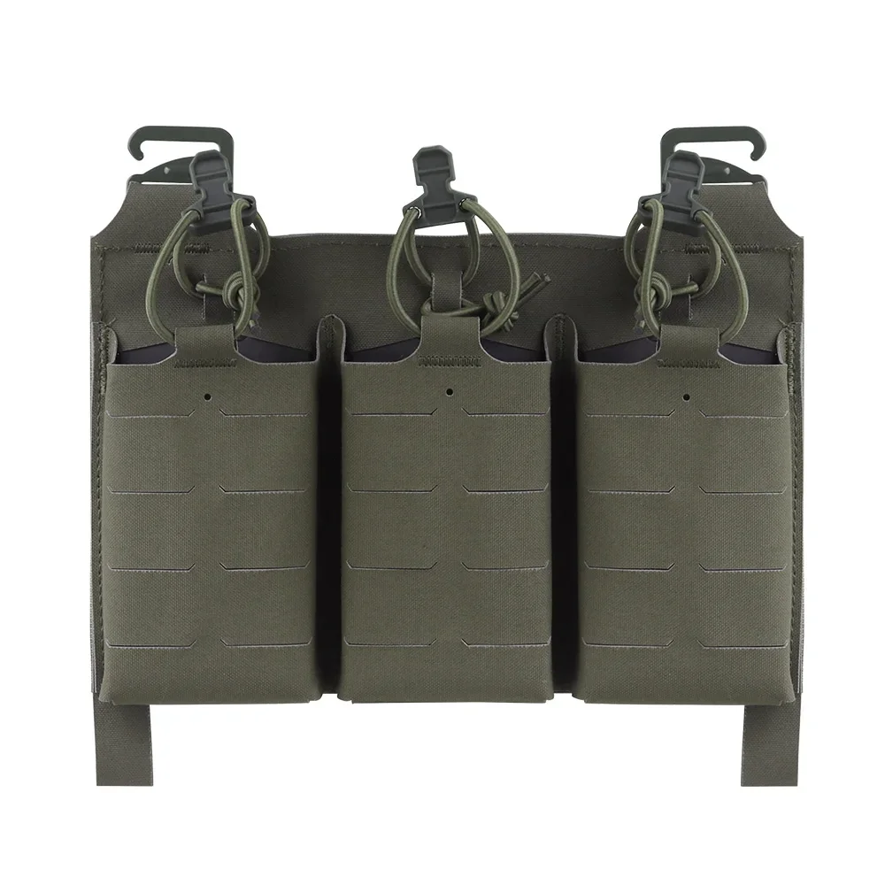 Porta-cargadores táctico frontal para chaleco portaplacas de caza