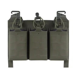 Porta-cargadores táctico frontal para chaleco portaplacas de caza