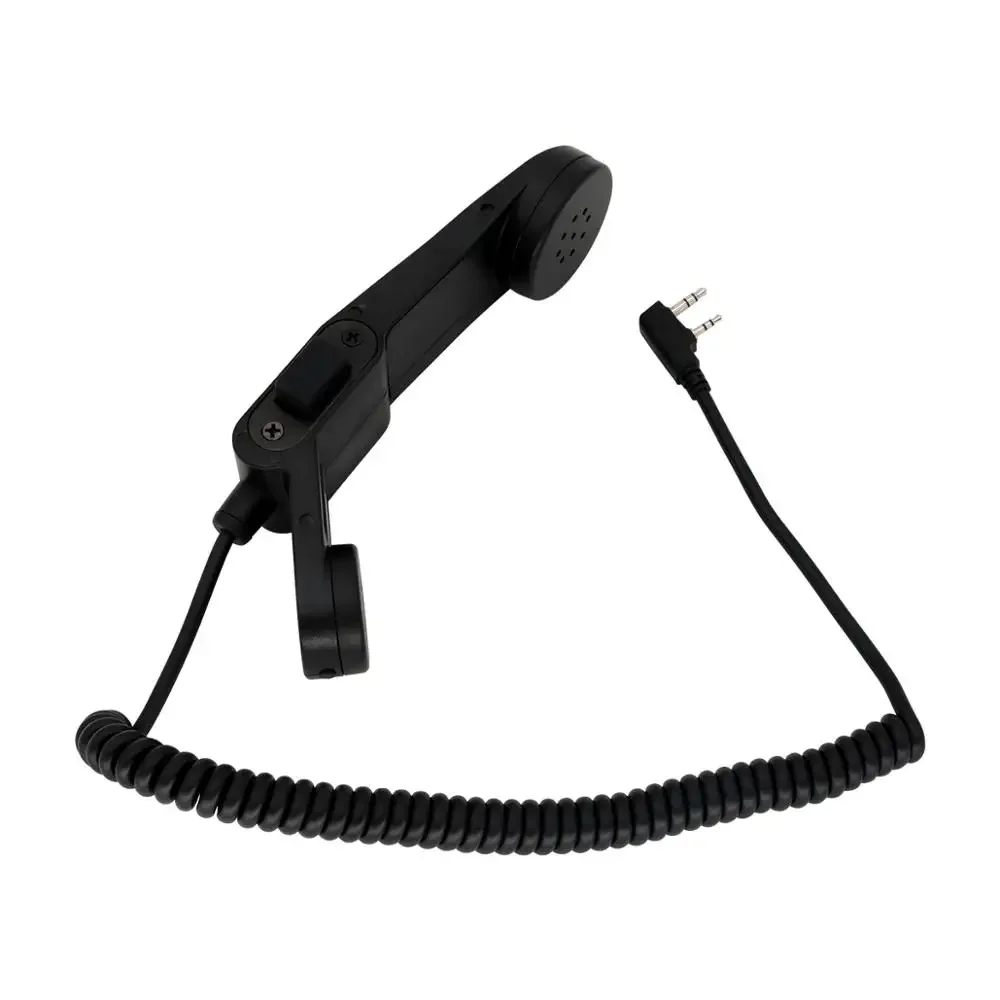 H250 auriculares tácticos walkie talkie adaptador militar altavoz de mano micrófono PTT Kenwood radio intercomunicador micrófono - imagen 3