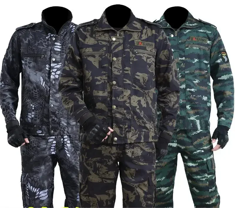 Traje camuflaje táctico para hombre – Caza y paintball