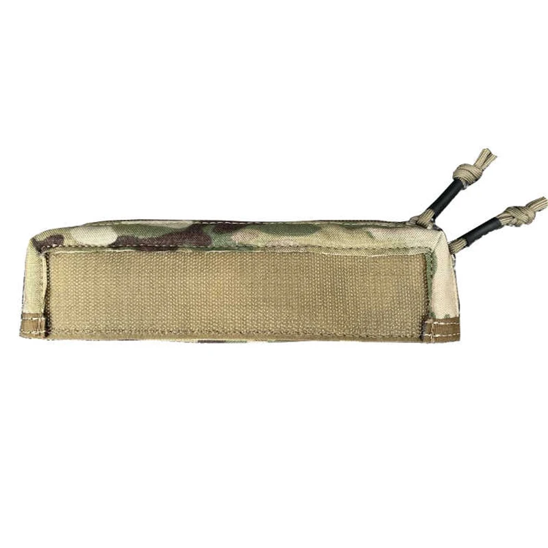 Accesorio de expansión de solapa de cremallera con cierre de gancho y bucle Modular de aparejo de pecho táctico MK3/MK4 - imagen 3