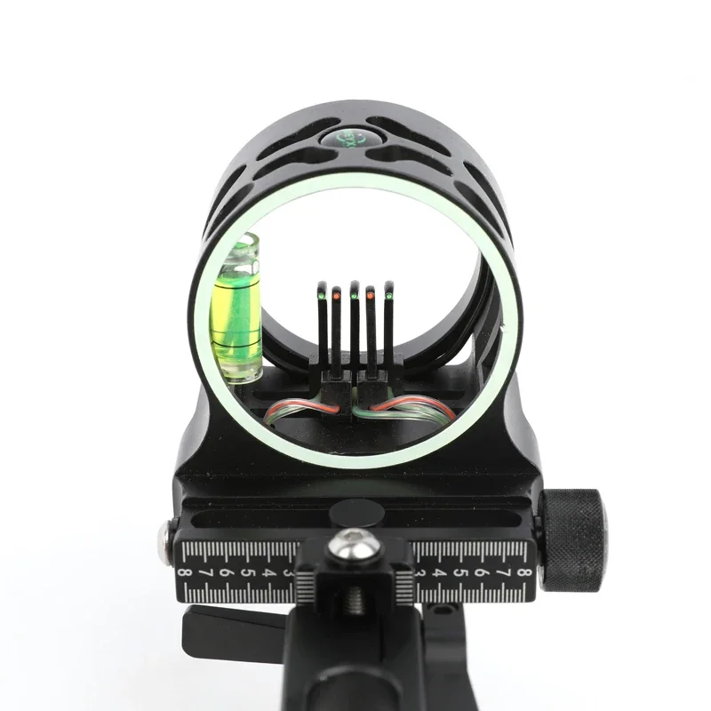 Mira AME arco compuesto 5 pines con luz – Ajustable para caza - imagen 4
