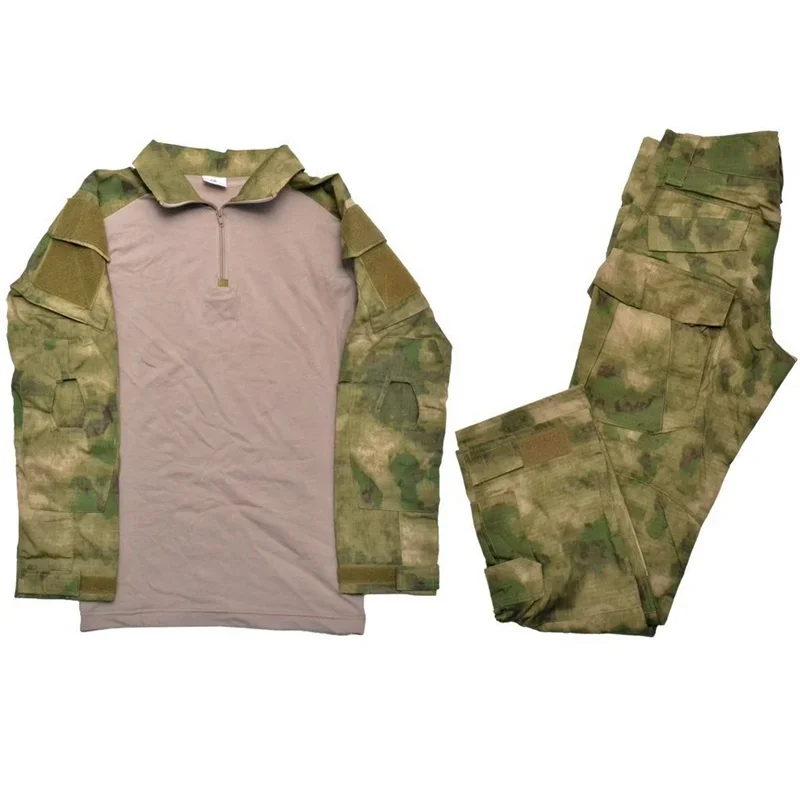 Traje de uniforme BDU de combate táctico Gen2 para hombre, conjunto de camuflaje, camisa Airsoft, pantalones, deporte al aire libre, entrenamiento de trabajo, ropa de caza - imagen 4
