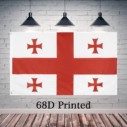 90X150cm Georgia SeoSeoBandera Poliéster Impreso Decoración Banner Tapiz FLAGLAND